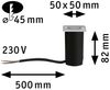Paulmann No. 94364 House Bodeneinbauleuchte eckig IP65 3000K 2W Edelstahl 230V Bild 3