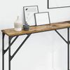 vidaXL Konsolentisch Altholz 180 x 23 x 75 cm Schichtholz und Metall 871326 Bild 4