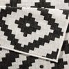 In- & Outdoor Teppich Malta Schwarz Creme - 200x290x0,5cm Bild 3