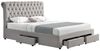 HTI-Living Bett Bett mit Stauraum 180 x 200 (Stück, 1-tlg, 1x Bett Claire 180 mit Lattenrost, ohne Matratze und Dekoration), Doppelbett mit Knopfsteppung Bild 3
