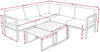 elGiga Skagen Lounge-Set Bild 3