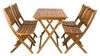 Balkonmöbel Set 5tlg Akazie Klapptisch 80 x 60 cm SKARA/BLOOM 60378748 Bild 5
