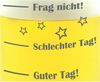 montana: Bierseidel, Guter Tag! Schlechter Tag! Frag Nicht!, Bierkrug, Geschenk Stimmungsglas mit lustiger Gravur, Mood Bier Glas, 500 ml Bild 3