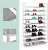 Relaxdays 2 x Schuhregal für 50 Paar Schuhe grau Bild 3