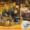 SALCAR LED Weihnachtsstern Fensterdeko, 4 Stück Bild 2