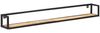 vidaXL Wandregale 2 Stk. 160 cm Raues Mangoholz 320676 Bild 2