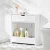 SoBuy BZR48-W Badunterschrank, MDF, Lackiert, Weiß, 55 x 60 x 20 cm Bild 2