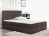 Boxspringbett Home, Braun, 140x200 cm Bild 2