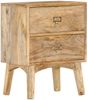 vidaXL Nachttisch 40 x 35 x 55 cm Massivholz Mango 286464 Bild 1
