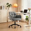 YOUDENOVA Bürostuhl mit Rollen, höhenverstellbarer, ergonomisch, 64x64x90cm (1 St), Höhenverstellbar & 360° Drehbar Bild 3