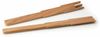 Continenta Salatbesteck Pixel, 2-tlg, Salat Besteck, Salatgabel, Salatlöffel, Holzbesteck, Eichenholz, L 35 cm, 4166 Bild 2