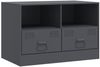 vidaXL TV-Schrank Anthrazit 67x39x44 cm Stahl 841743 Bild 2