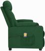 vidaXL Massagesessel Dunkelgrün Stoff [339098] Bild 4