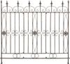 CLP Gartenzaun Mangold Eisen Steckzaun Landhausstil Rankzaun Garten Terrasse,bronze Bild 2