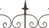 CLP Gartenzaun Mangold Eisen Steckzaun Landhausstil Rankzaun Garten Terrasse,bronze Bild 5
