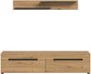 TV Element inkl. Wandboard (B/H/T: 170x38x33 cm) in Artisan Nachbildung Bild 2