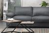 KAWOLA Sofa LOLA Ecksofa XL Leder grau mit motorischer Relaxfunktion Recamiere rechts 84 x 178 x 304 cm Bild 2