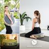 livasia Meditationskissen Zafukissen groß (Deluxe) - 45x15cm, Kapok, vegan, handgefertigt Bild 3