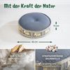 livasia Meditationskissen Zafukissen groß (Deluxe) - 45x15cm, Kapok, vegan, handgefertigt Bild 4