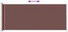 vidaXL Seitenmarkise Ausziehbar 180x500 cm Braun 313408 Bild 3