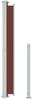 vidaXL Seitenmarkise Ausziehbar 180x500 cm Braun 313408 Bild 5