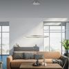 Leuchten Direkt 15394-95 RITUS LED Pendelleuchte Aluminium rund 60cm dimmbar Bild 2