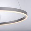 Leuchten Direkt 15394-95 RITUS LED Pendelleuchte Aluminium rund 60cm dimmbar Bild 3