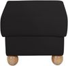 Hocker Kasha Bezug Kunstleder Buche natur / schwarz 22300 Bild 2