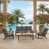 Lesli Living Gartenlounge-Set Lesli Living Lounge-Set Donnan anthrazit/grau Bild 4