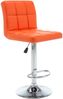 vidaXL Barhocker 2 Stk. Orange Kunstleder [323640] Bild 2