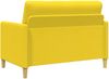 vidaXL Sofa mit Stauraum Helles Gelb 122 x 78 x 87 cm Polyester 42036901 Bild 5