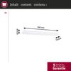 Selection Bathroom LED Wandleuchte Arneb IP44 3000K 1000lm 230V 12,5W Weiß Bild 5