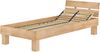 Erst-Holz Einzelbett Überlänge 90x220 Buche Massivholz natur, mit Federholzrahmen und Matratze Bild 4