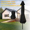 Ferghana Sonnenschirm Sonnenschirm mit Kurbel, Balkonschirm Rund, UV-Schutz UPF 50+ Wasserdicht Windfest Bild 3