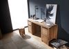 Schreibtisch Wild-/Zerreiche 150x50x75 natur geölt MONTREUX #119 Bild 2