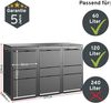 MBOX24 MODERN Mülltonnenbox 3er für 120 Liter Mülltonne | Anthrazit | Mülltonnenverkleidung | Mülltonnenhaus | Box für Mülltonnen | Mülltonnenunterstand | Mülltonneneinhausung Bild 3