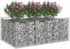 vidaXL Gabionen-Hochbeet Silber 42033298 Bild 3