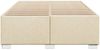 vidaXL Bettgestell ohne Matratze Creme 140x200 cm Stoff 3284483 Bild 4