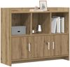 vidaXL Sideboard Artisan-Eiche 98,5 x 33 x 80 cm Holzwerkstoff 8011146 Bild 2