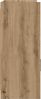 vidaXL Sideboard Artisan-Eiche 98,5 x 33 x 80 cm Holzwerkstoff 8011146 Bild 5