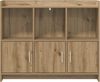 vidaXL Sideboard Artisan-Eiche 98,5 x 33 x 80 cm Holzwerkstoff 8011146 Bild 4