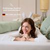 Blumtal® Spannbettlaken 90x200 cm Basics Jersey im 2er Set - Bettlaken 90x200 cm aus 100% Baumwolle - Oeko-TEX zertifiziertes Spannbetttuch 90x200 cm - Matratzenbezug 90x200 cm - Leintuch - Elfenbein Bild 4