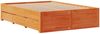 vidaXL Massivholzbett ohne Matratze mit Schubladen Braun 140x190 cm 3308818 Bild 3