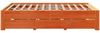 vidaXL Massivholzbett ohne Matratze mit Schubladen Braun 140x190 cm 3308818 Bild 5