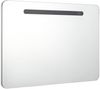LED-Bad-Spiegelschrank 70 x 9,5 x 55 cm Bild 3