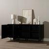 Bronx71 Sideboard Haley schwarz 160x45x74 cm Bild 4