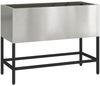 vidaXL Hochbeet Gartenpflanzer Silber 60 x 26 x 45 cm Edelstahl 865887 Bild 2