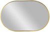 Moderner Spiegel ORLONA gold oval ca. 50x80 cm Metall Bild 3