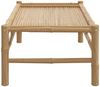 vidaXL Garten-Couchtisch 100x55x33 cm Bambus 363456 Bild 4