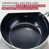FACKELMANN Bratpfanne Mini Wokpfanne, Mini Cooking, Pfanne Ø18 cm, recyceltes Aluminium Bild 3
